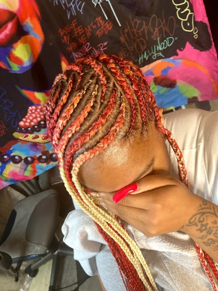 Smedium lemonade braids/1