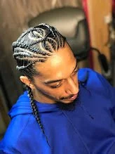 Men cornrow design/2
