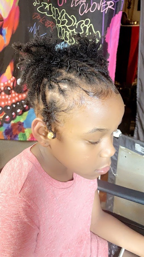 
Kid loc updo/1