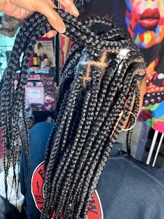 Feed ins w/box braids/2