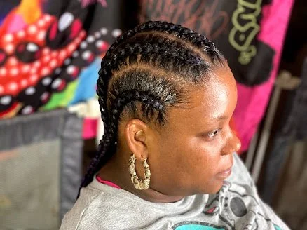 Adult Corrows w/weave/2