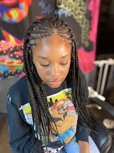 Feed ins w/box braids/3