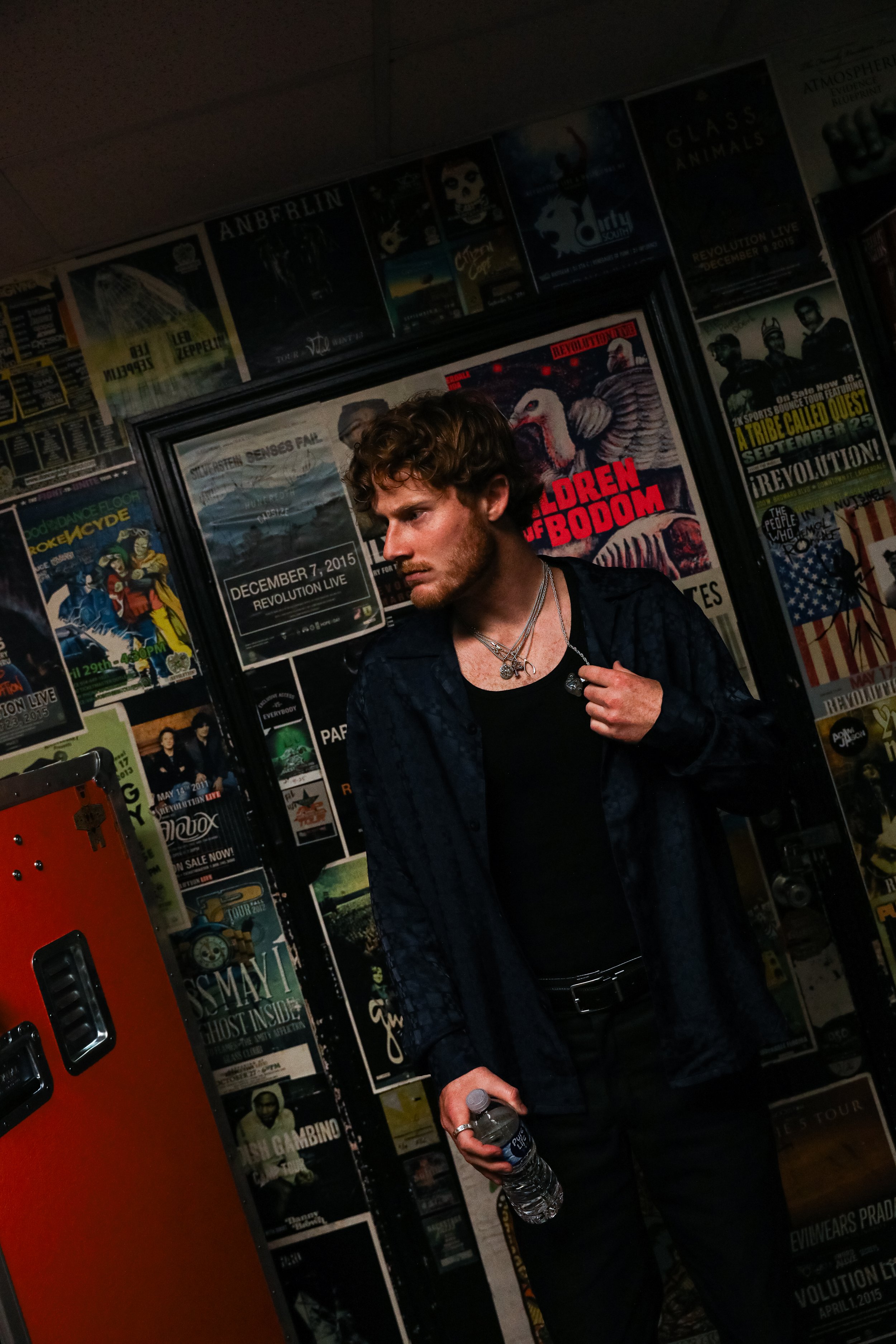 MATT HANSEN backstage in Florida