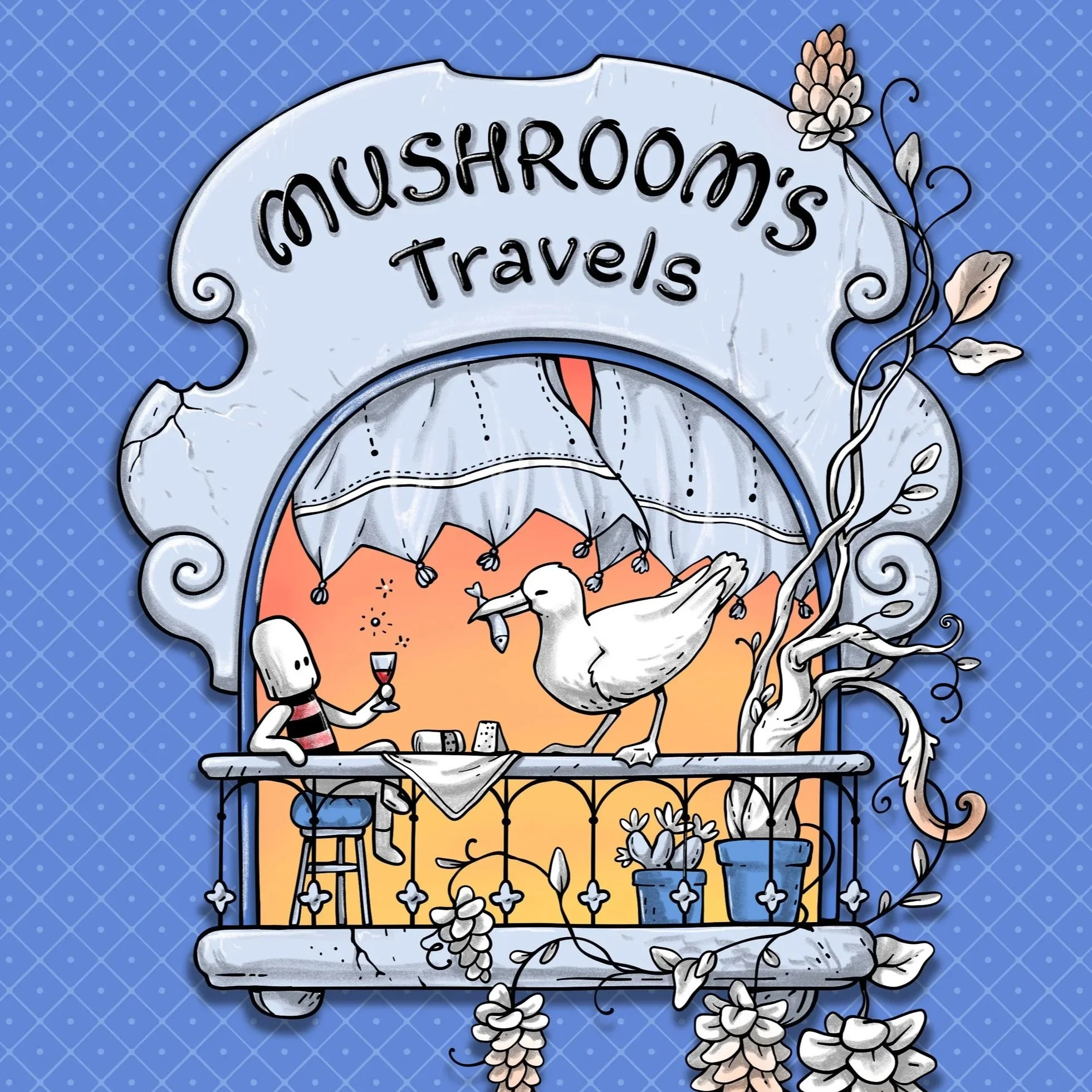 Mushroom's travels. Porto
