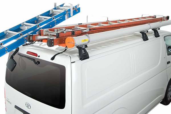 RHINO-RACK VAN RACK CONTRACTOR WORK TRUCK FLEETS AVAILABLE AT S-CARGO TRUCK CAPS - COLORADO