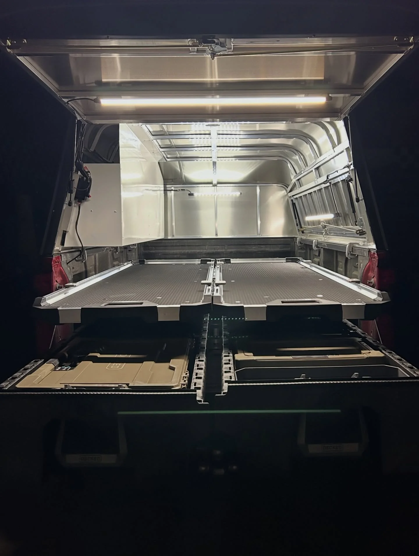 A work truck should be well organized and well lit. Prove us wrong.