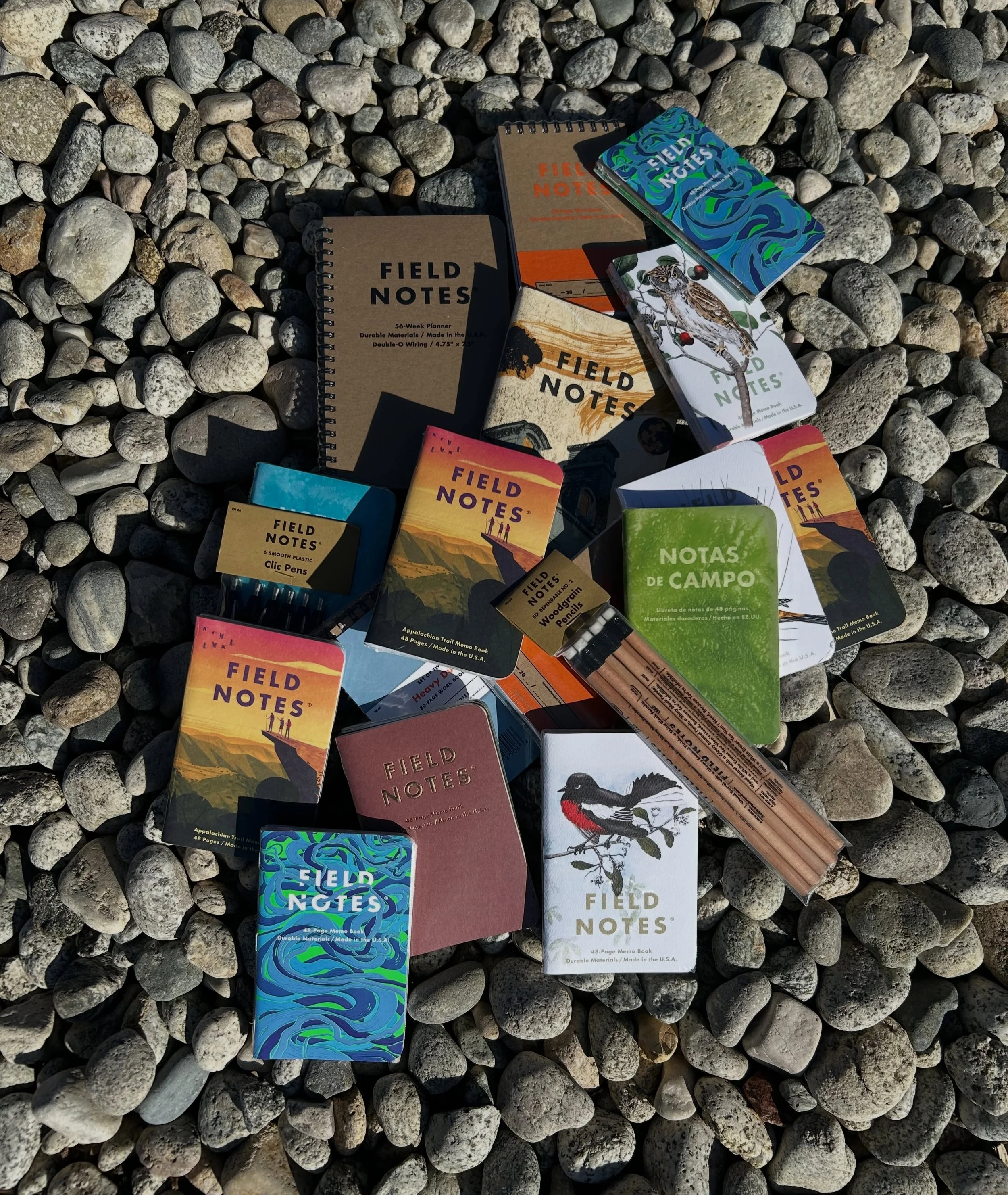 Fresh restock of Field Notes in the store!

We also have the classics in stock and a few sold out limited editions that you can&rsquo;t find online!

#fieldnotesbrand #fieldnotes #colorado #northerncolorado #scargotruckcaps