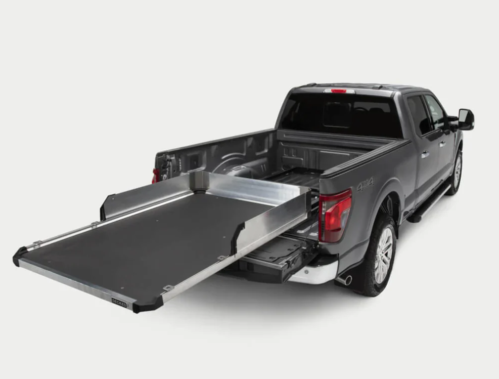 BEDSLIDE 2000LBS HEAVY DUTY TRUCK BED SLIDE PULL OUT PLATFORM AVAILABLE AT S-CARGO TRUCK CAPS - LOVELAND, COLORADO