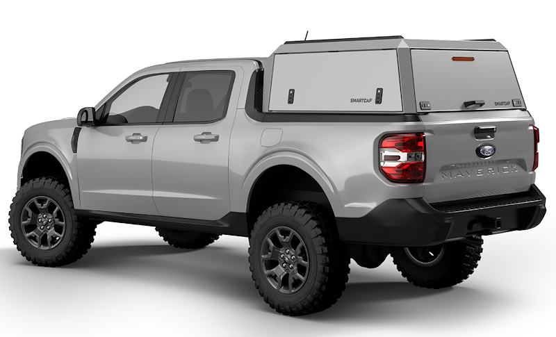SMARTCAP EDGE DEFENDER FORD MAVERICK GLOSS WHITE S-CARGO TRUCK CAPS LOVELAND COLORADO
