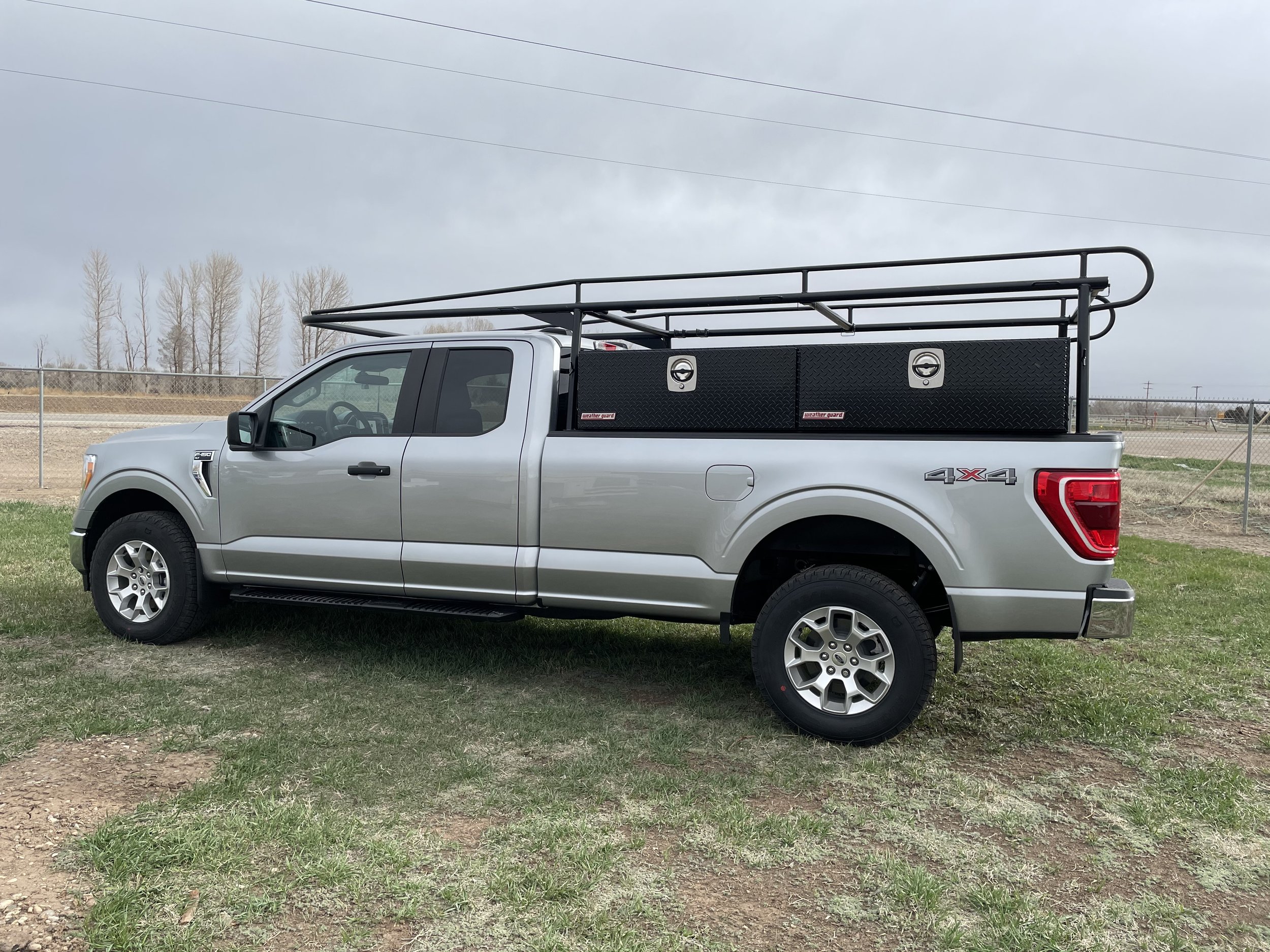 Custom Commercial Racks for Ladders and Materials from ColminnX Racks