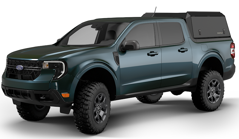 SMARTCAP EDGE DEFENDER MATTE BLACK FOR FORD MAVERICK