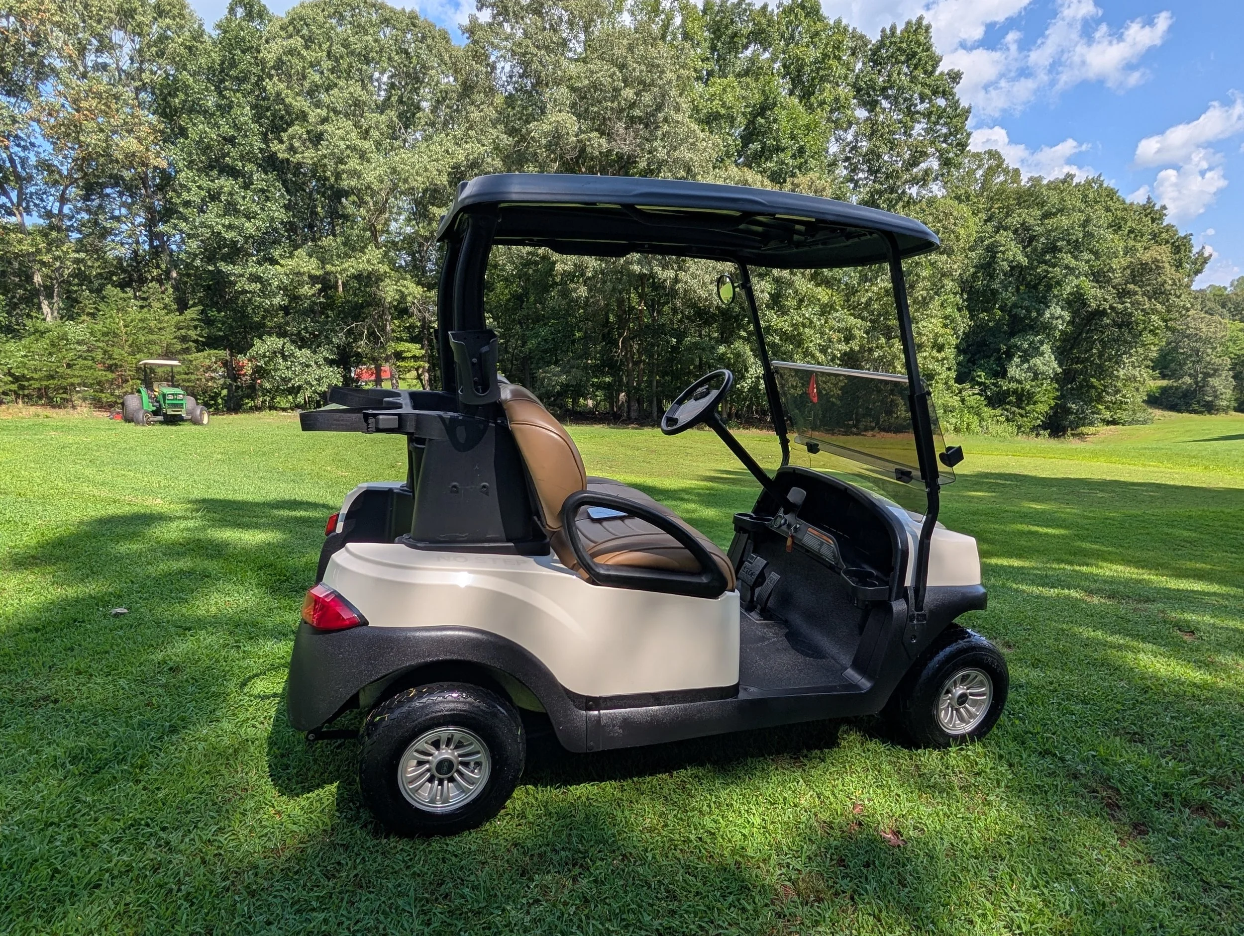 2022 ClubCar Tempo Cashmere Stock Non Lifted with Halogen Lights
