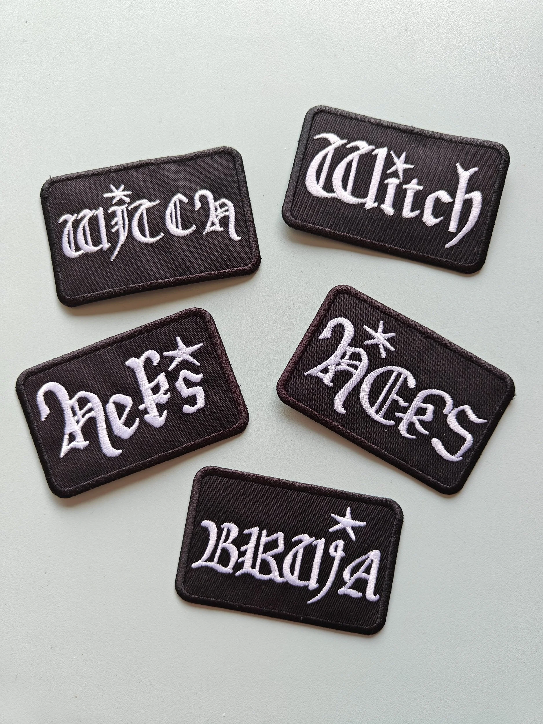 Heks / Witch / Bruja embroided patch