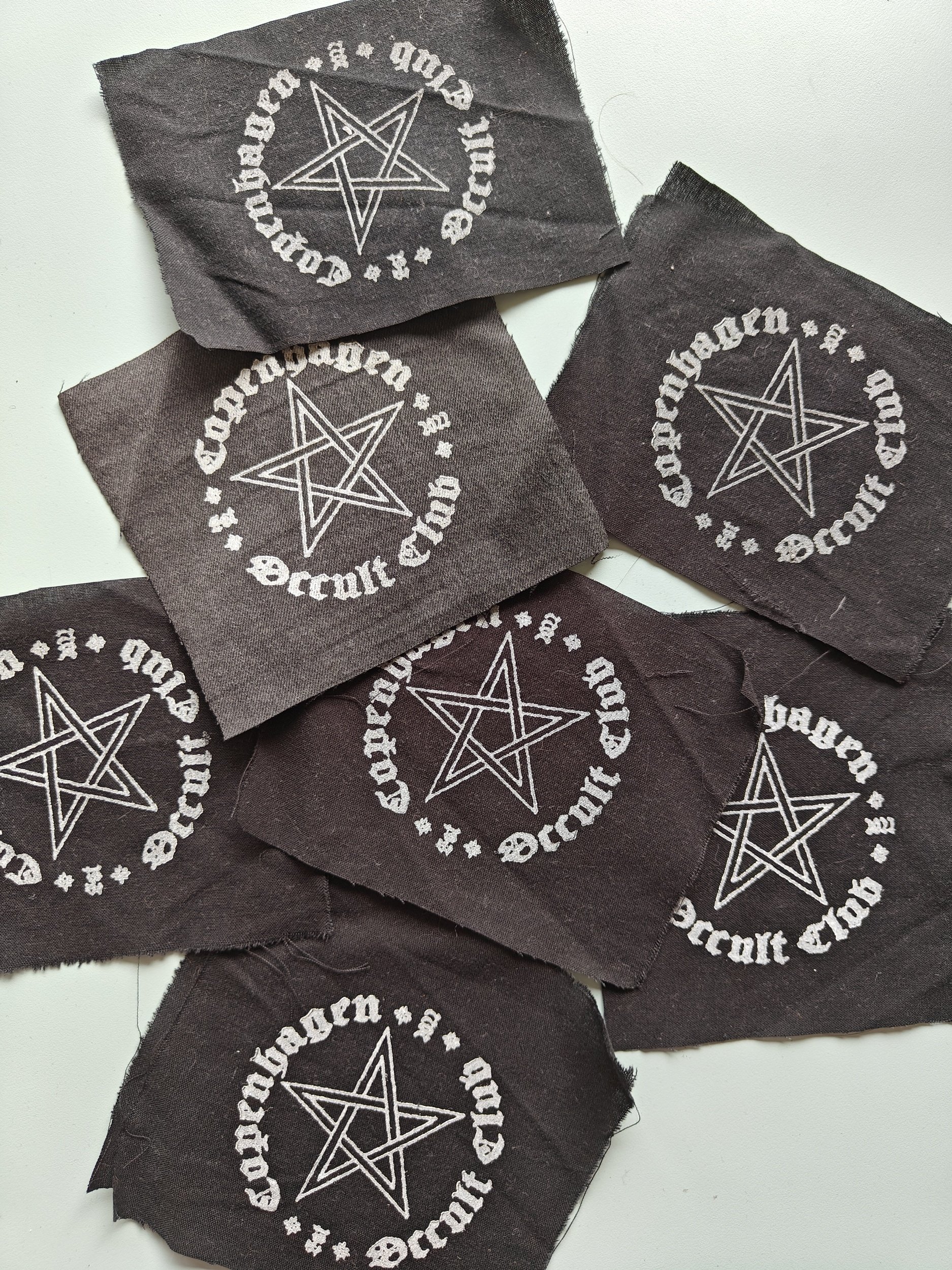 Copenhagen Occult Club COC fabric patch