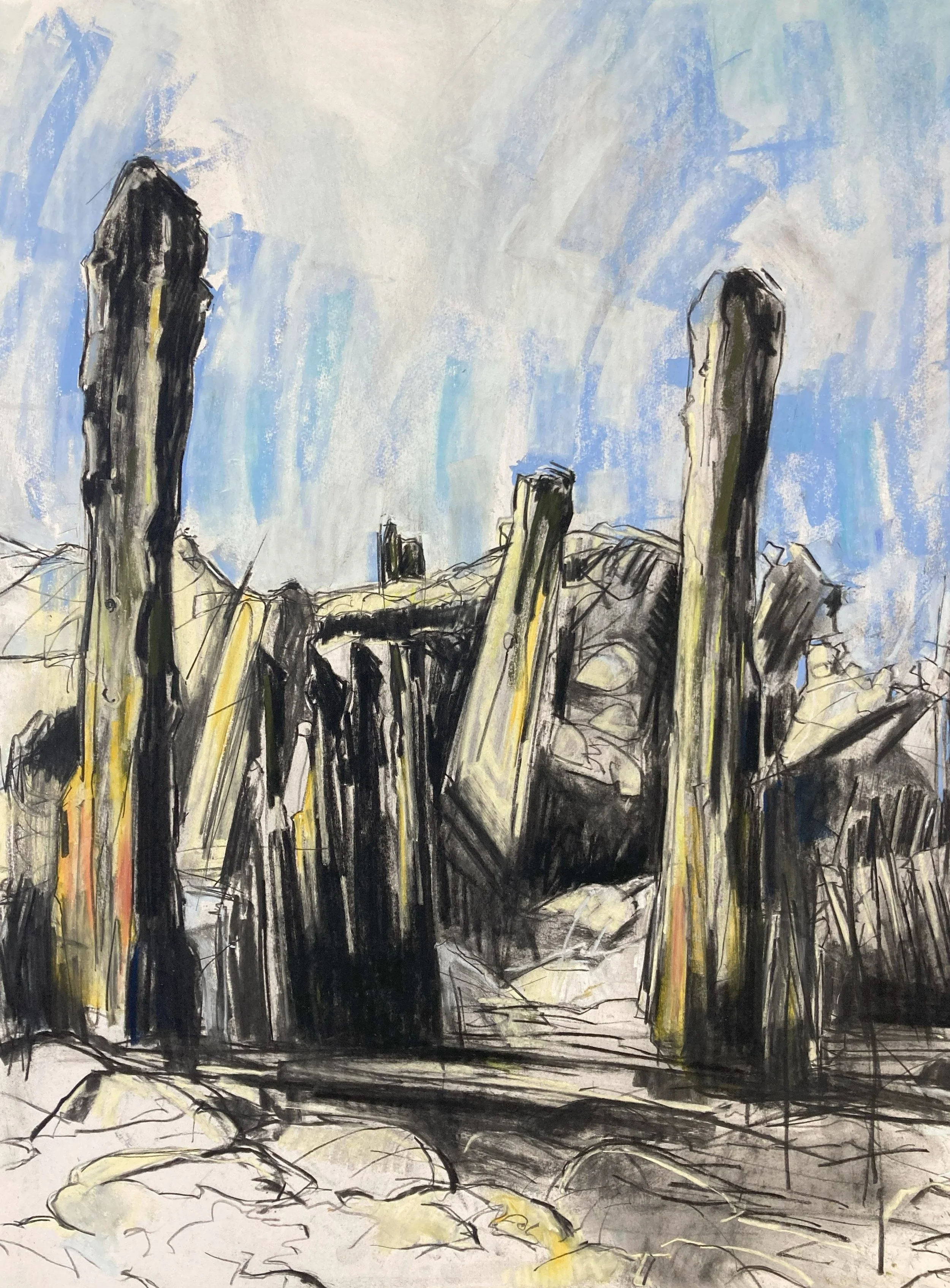 Spurn Point (2025, 2280x1695mm 760mm)
