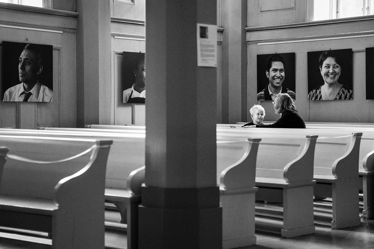 Utstilling i Strømsø kirke under Sacred Music Festivalen | Foto: Ahmet Doğan