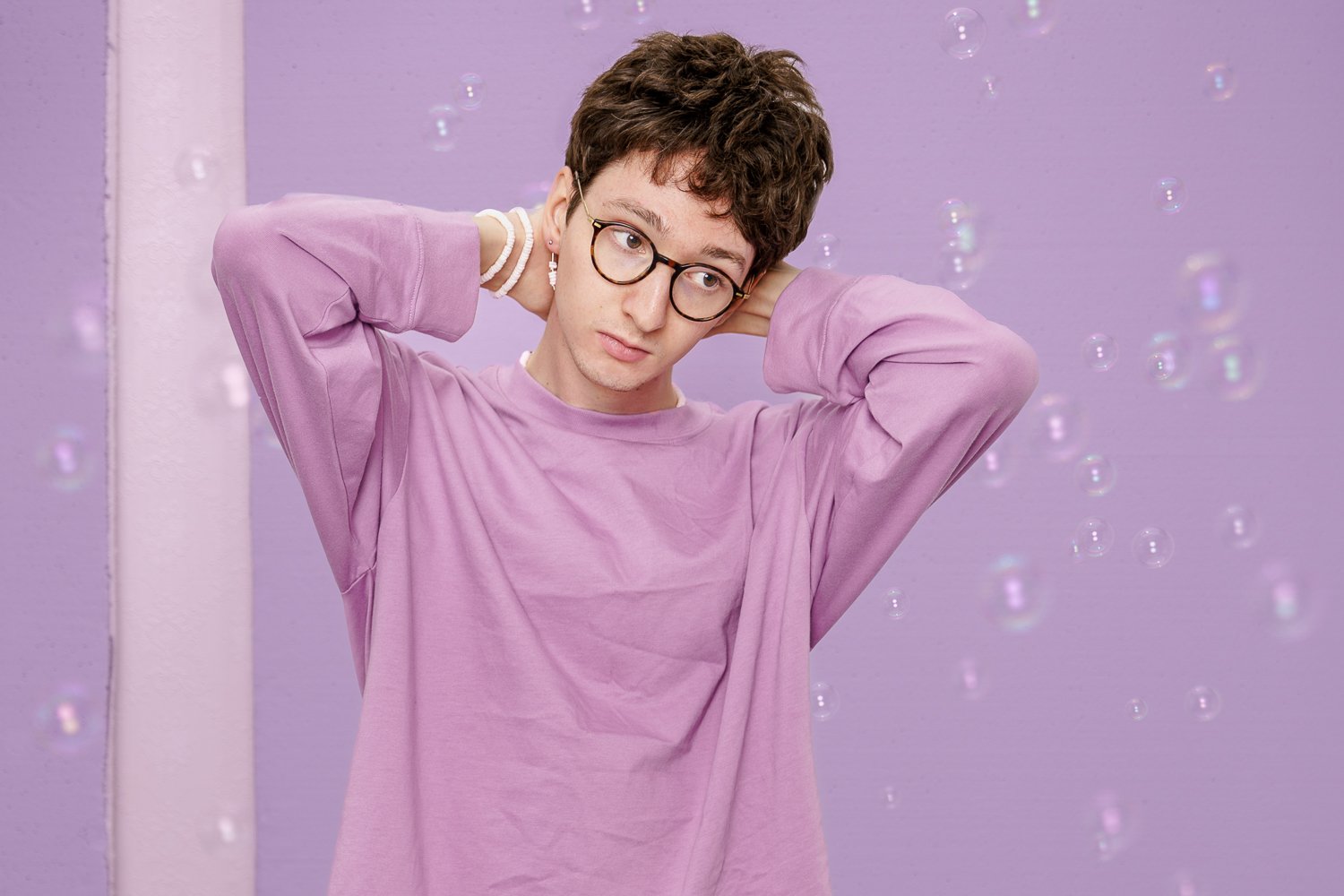 Artist Boy Made Flower