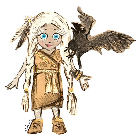 Sarâ from ancient Laukaa, our roots. Copyright Erika Reponen