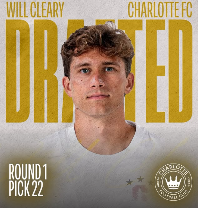 Will Cleary Drafted BY Charlotte FC