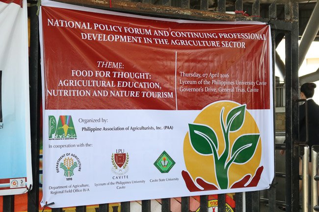 National Agriculture Policy Forum - 2016