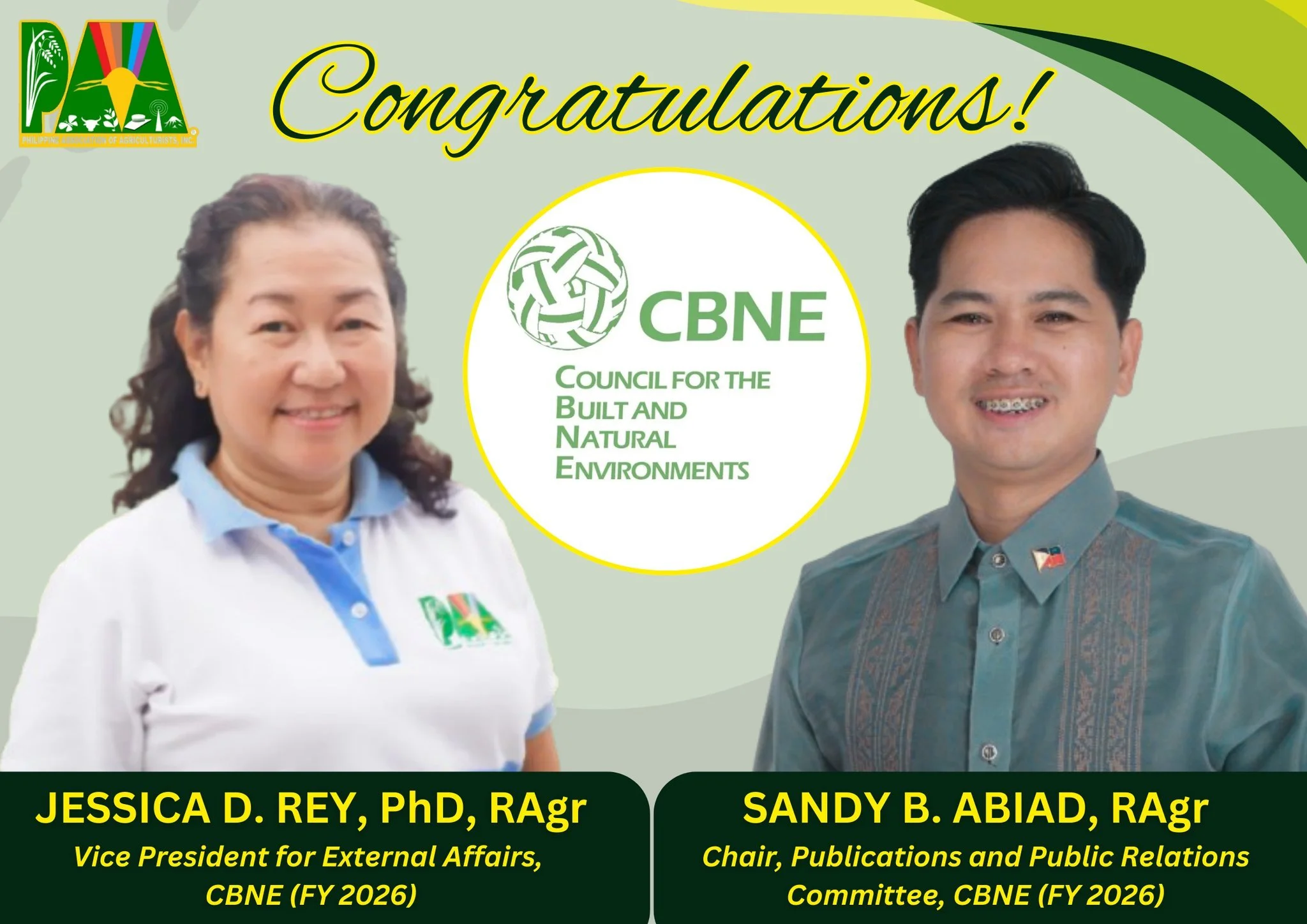 PAA National Officers Take Key Roles in CBNE FY 2026