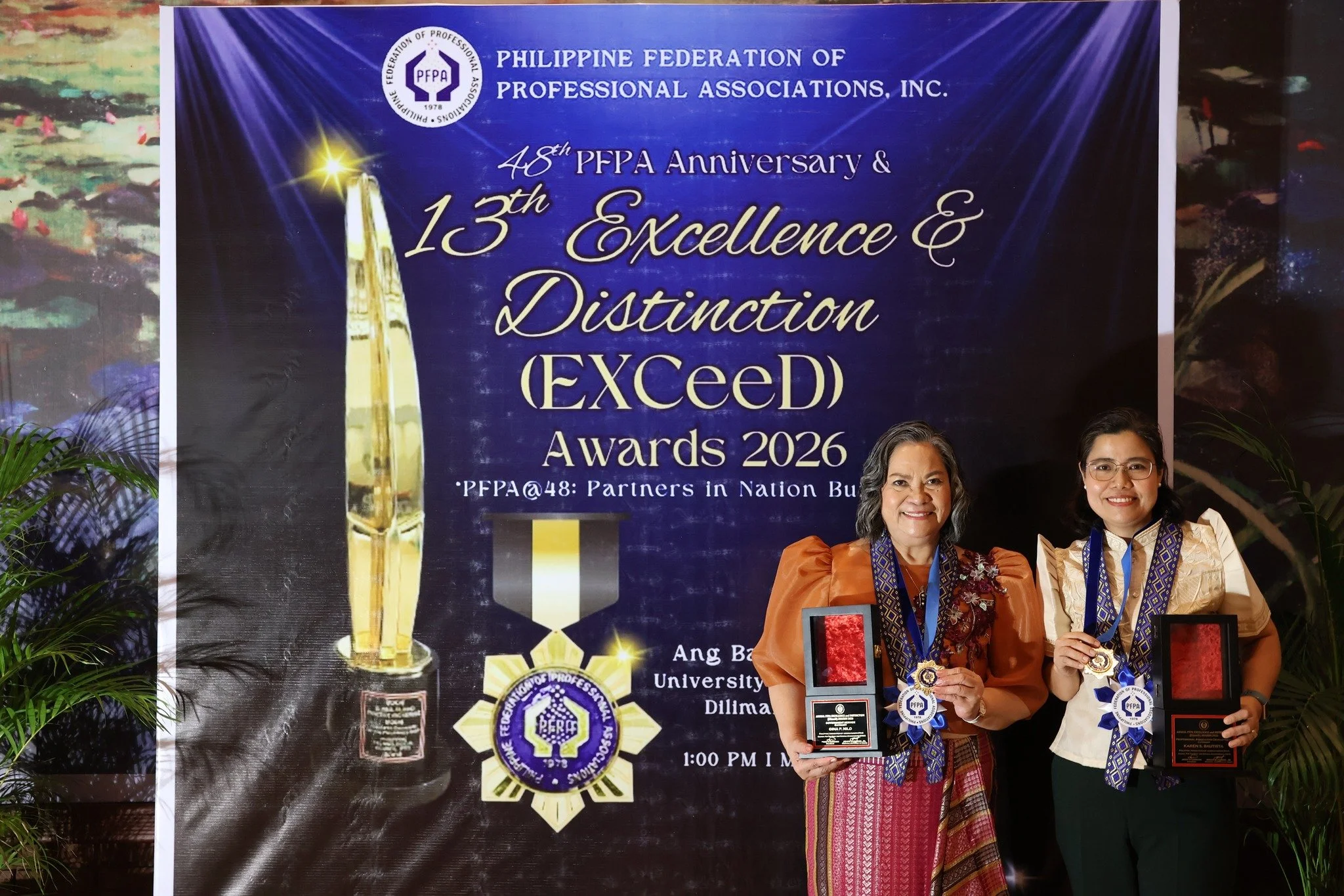 Empowered Women Agriculturists, Bautista and Nilo, Honored at 13th PFPA Distinction and Excellence Awards