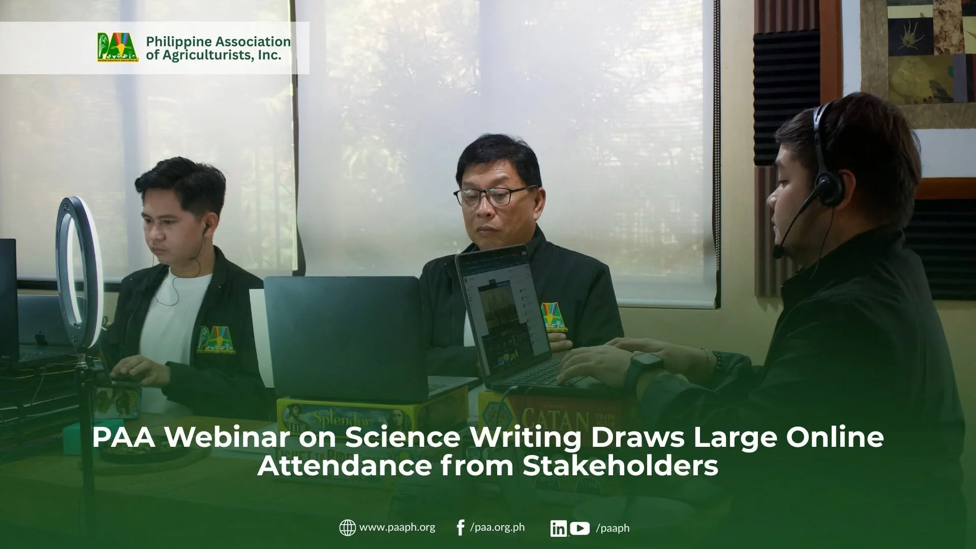 PAA Webinar Draws Large Online Attendance from Stakeholders