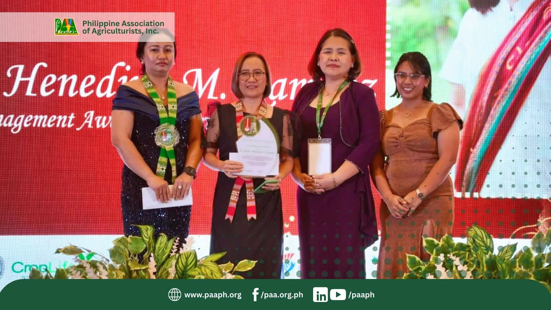 PMCP Honors PAA Vice President with Pest Management Award in Instruction