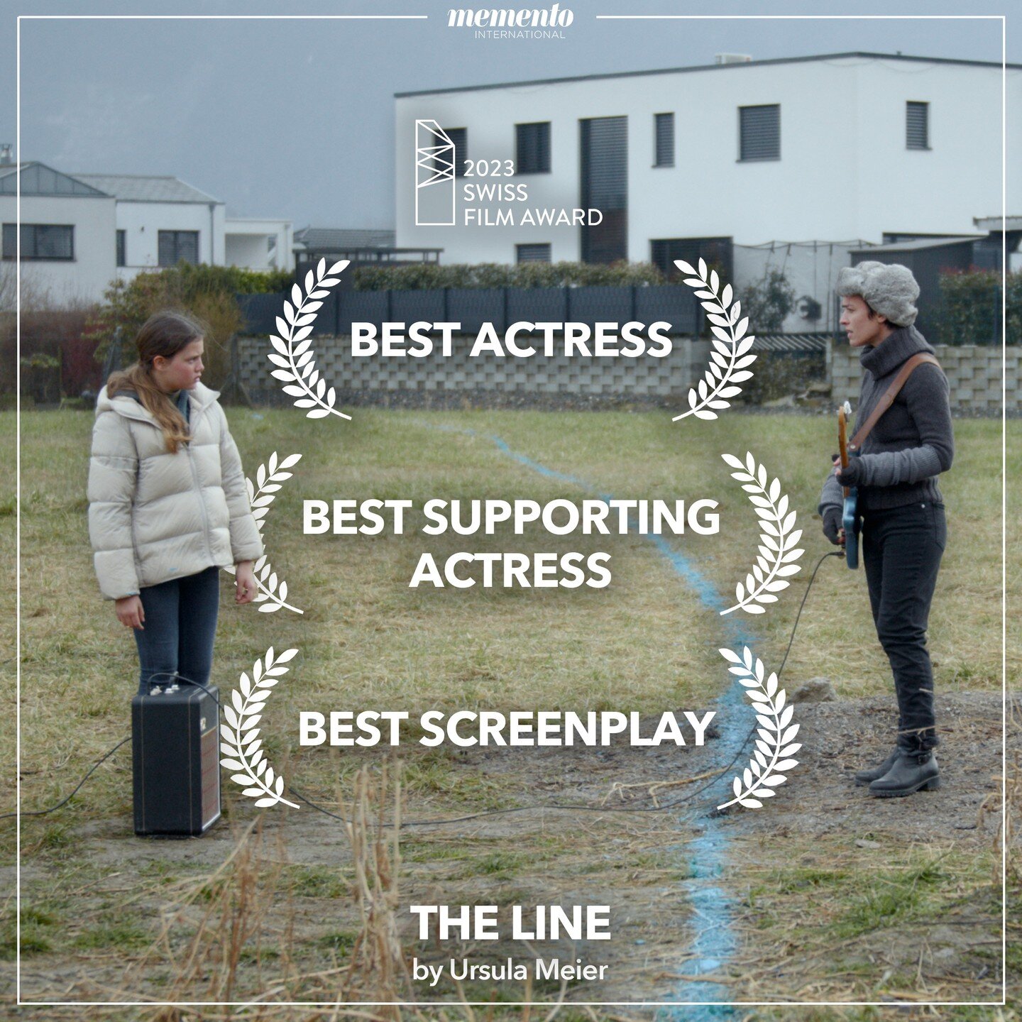 This weekend, Ursula Meier's THE LINE won 3 Quartz at the @prixducinemasuisse !

⭐ Best Actress for St&eacute;phanie Blanchoud
⭐ Best Supporting Actress for Elli Spagnolo
⭐ Best Screenplay for Ursula Meier, St&eacute;phanie Blanchoud and Antoine Jacc