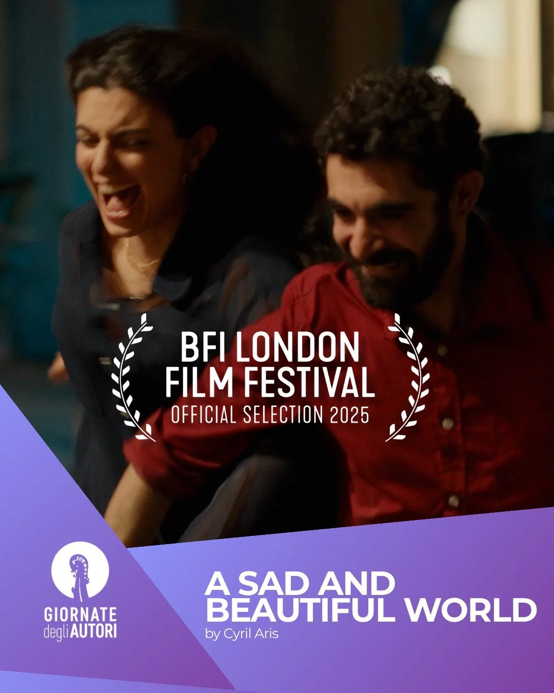 Cyril Aris' A SAD AND BEAUTIFUL WORLD and Damien Hauser's MEMORY OF PRINCESS MUMBI are both selected at the BFI London Film Festival, respectively in the LOVE and DARE sections.

Huge congratulations to the teams! 👏