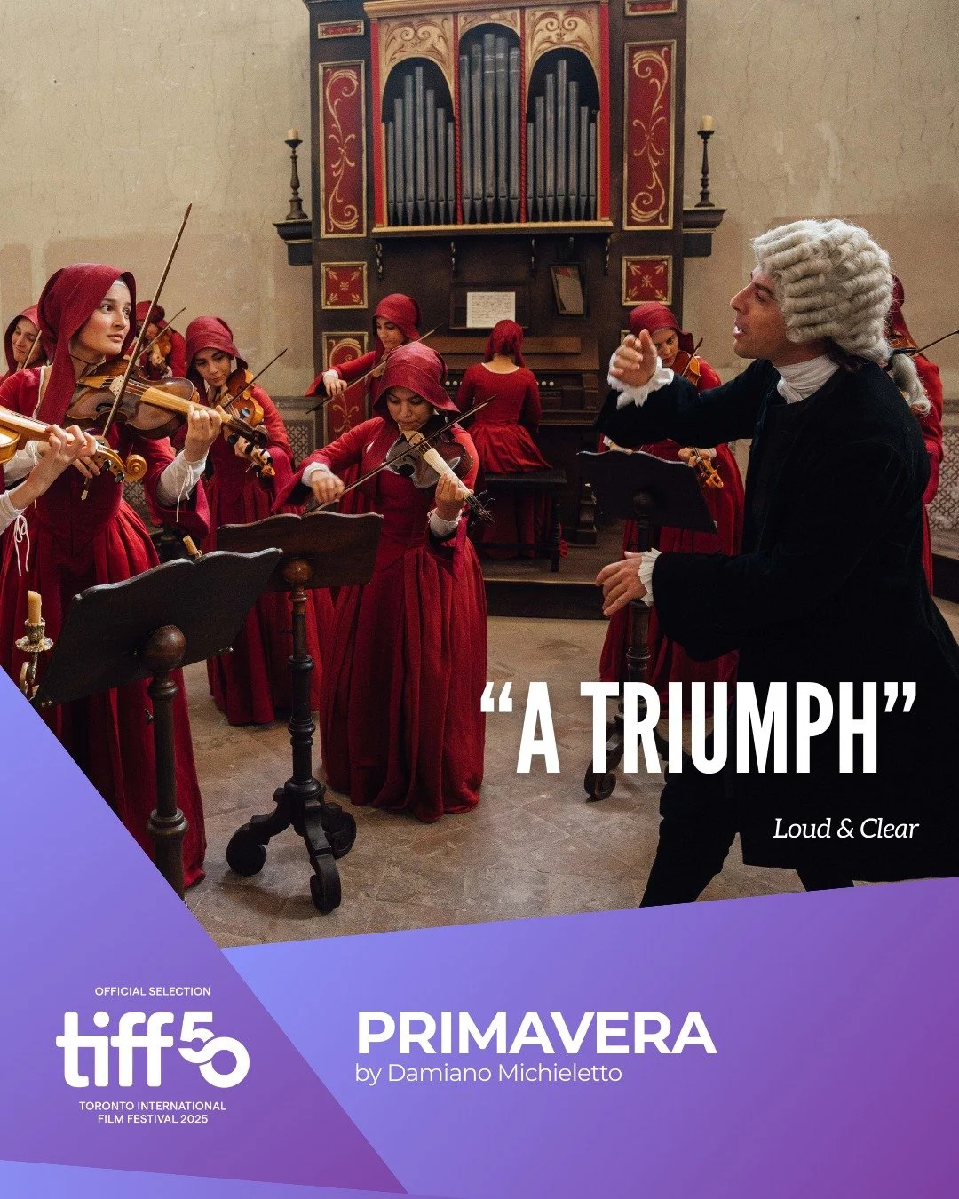 Early press quotes for Damiano Michieletto's PRIMAVERA are unanimous! 🎻

THE MOVEABLE FEST:
&ldquo;An absorbing drama&rdquo;
&ldquo;Michieletto makes expert use of an epic score from Fabio Massimo Capogrosso that expresses what the characters can&rs