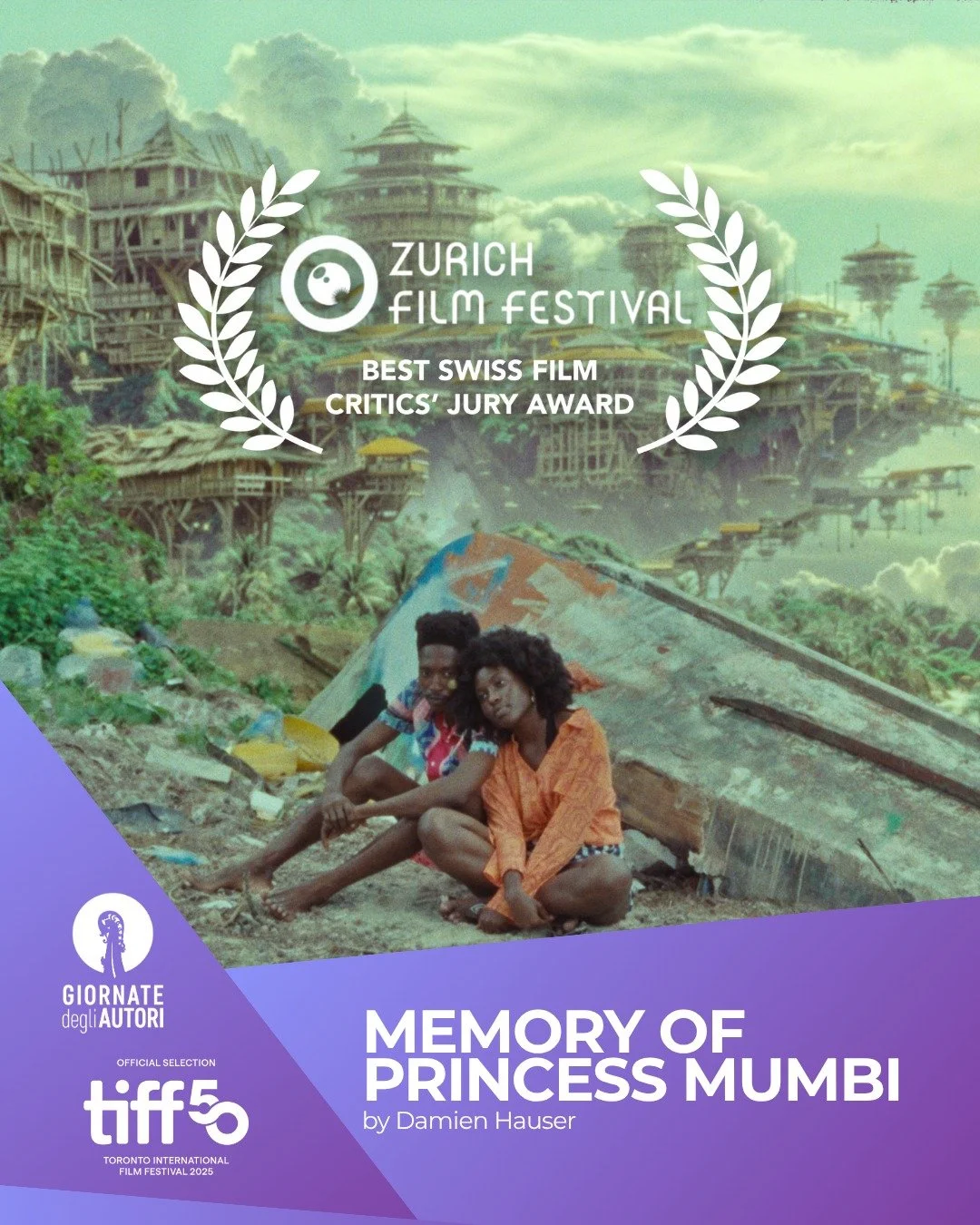 Fantastic news coming from Zurich! Damien Hauser's MEMORY OF PRINCESS MUMBI has won the Zurich FF Critics' Jury Award for Best Swiss Film! 🙌

Huge congratulations to the whole team for this wonderful achievement!

@damienhauser @aftabamon @shandydai