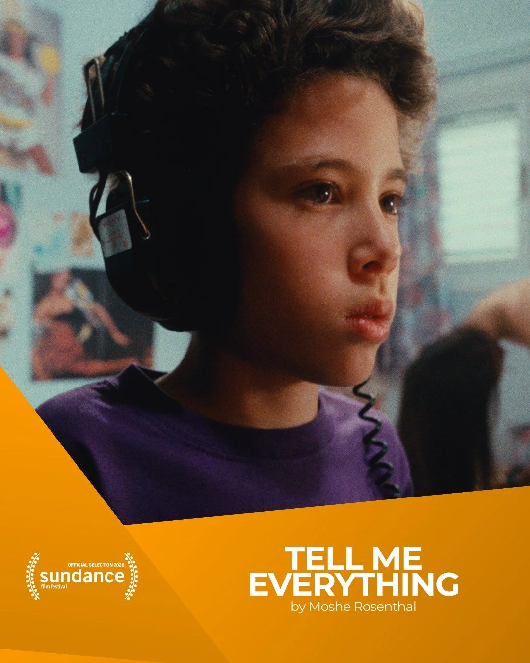 Thrilled to announce that we have officially boarded TELL ME EVERYTHING by Moshe Rosenthal! 📼

The film will celebrate its World Premiere in the World Cinema Dramatic Competition in Sundance! 🔥

Amid the late 80s pop craze and rising HIV epidemic, 