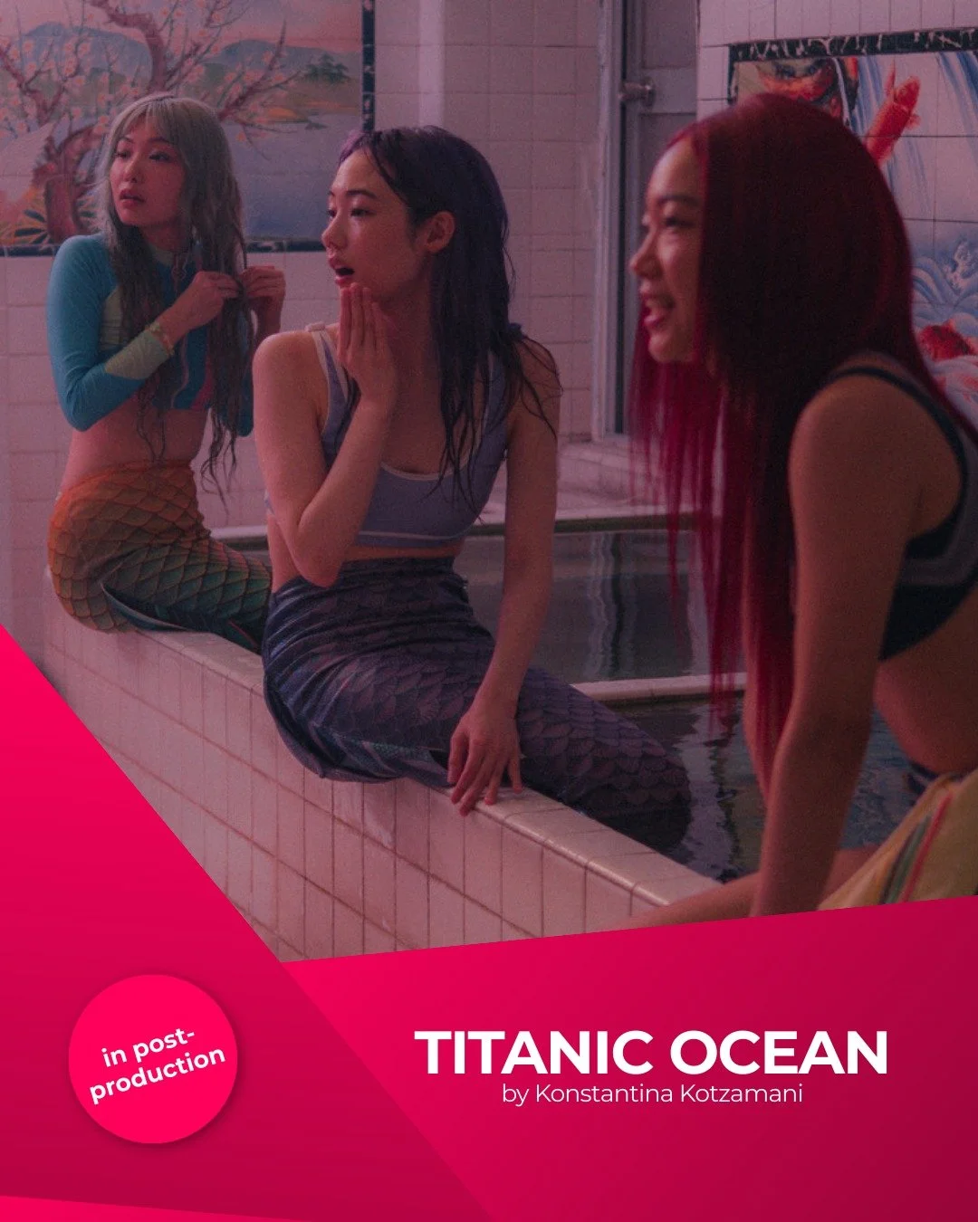 We are tremendously happy to announce that we have boarded Konstantina Kotzamani's highly anticipated debut feature TITANIC OCEAN! 🧜&zwj;♀️

Set at a boarding school devoted to the growing subculture of &lsquo;mermaiding&rsquo;, the film blends myth