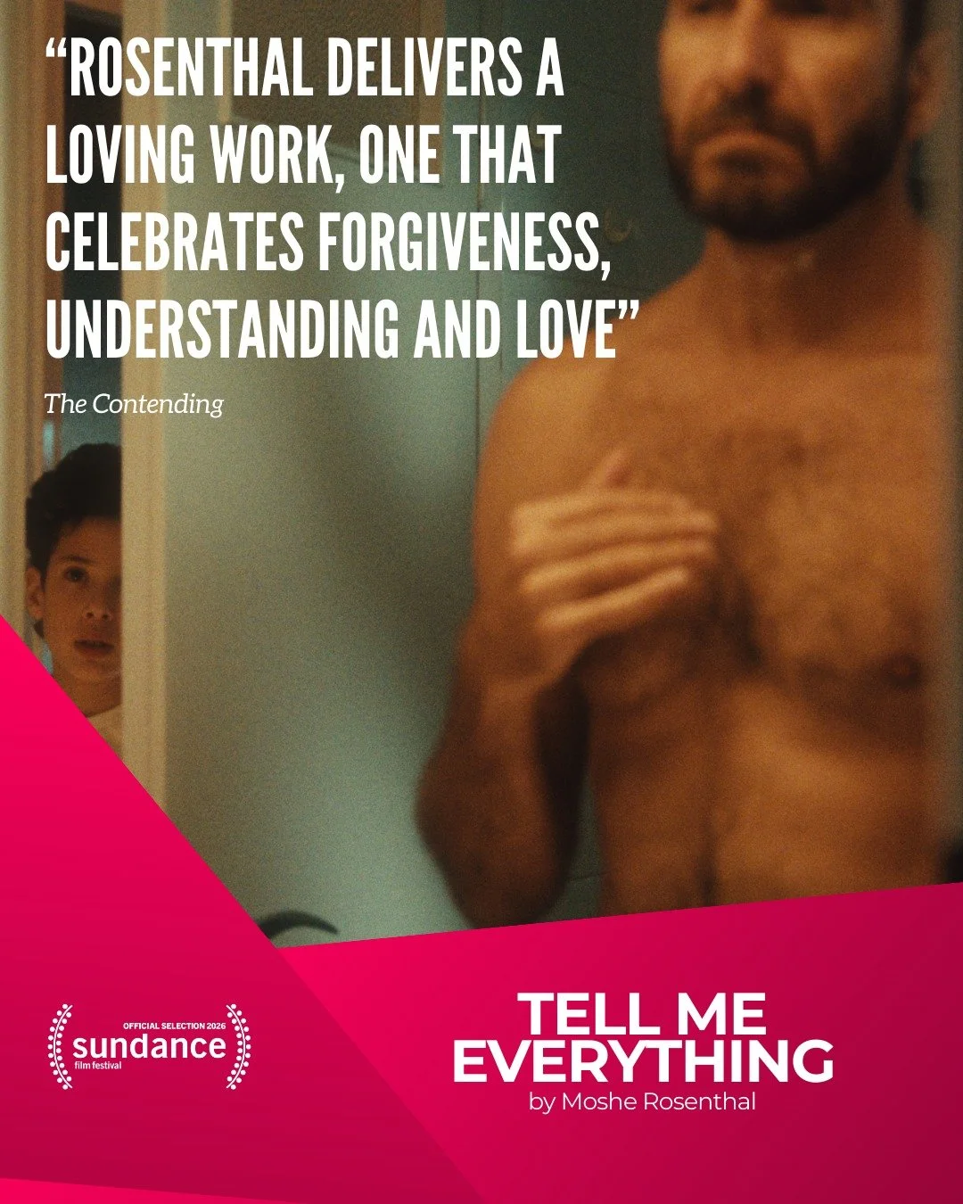 Critics are raving about Moshe Rosenthal's TELL ME EVERYTHING! 🔥

Next stop: Berlinale's EFM for the Market Premiere of the film!