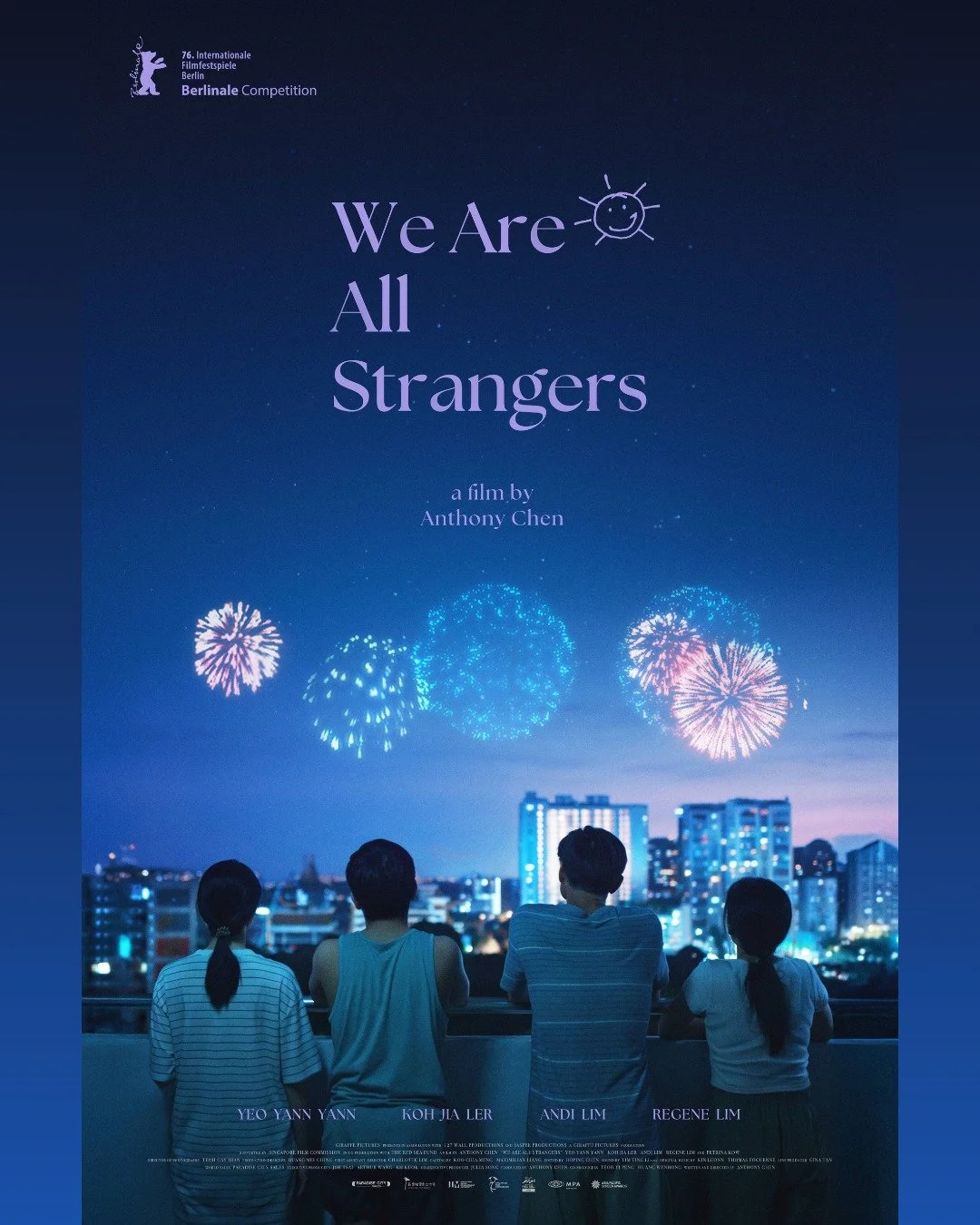 Here's your first look at Anthony Chen's WE ARE ALL STRANGERS, first Singaporean film to compete for Golden Bear! 😍