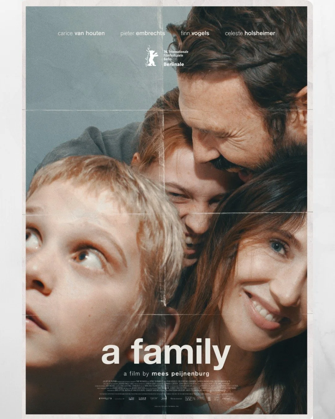 Here's your first look at the poster of Mees Peijnenburg's A FAMILY, premiering in Berlinale Generation on Sunday! ❤️