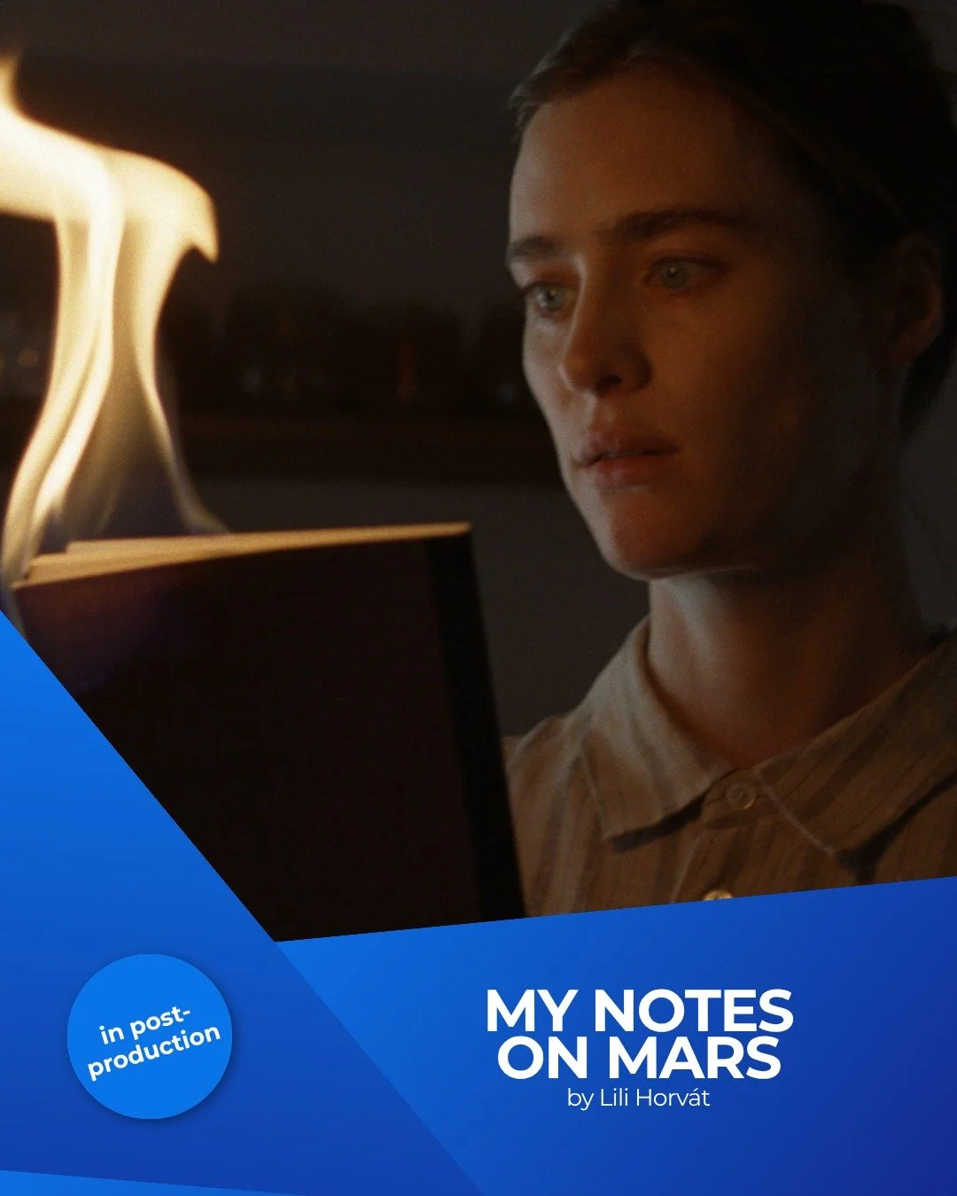 Lili Horv&aacute;t's MY NOTES ON MARS has joined our line up! 🌑

MY NOTES ON MARS follows Margot, a scientist with a troubled marriage who disappears while hiking with her husband, Sam. Weeks later she miraculously reappears on the day of her own me