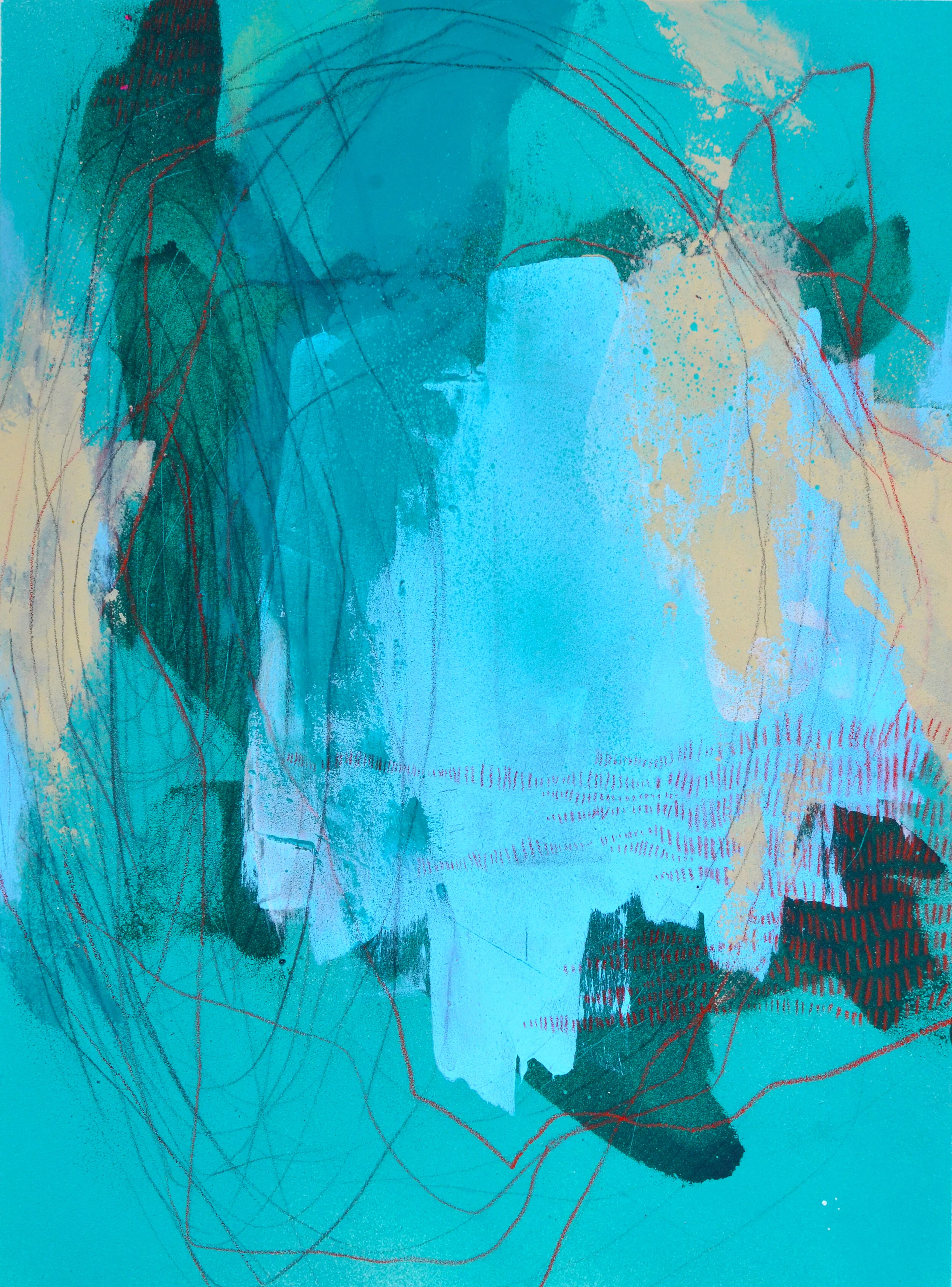 Abstract - Mixed Media on Paper 