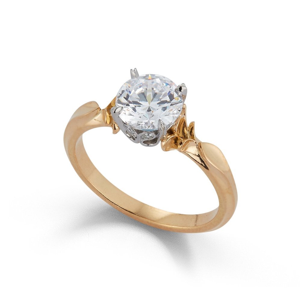 twmcclelland, McTeigue & McClelland, mc2jewels, Tim McClelland, Great Barrington MA. Wildflower collection. Elegant, artistic, unique diamond rings by master jeweler Tim TWM. Gold, platinum.
