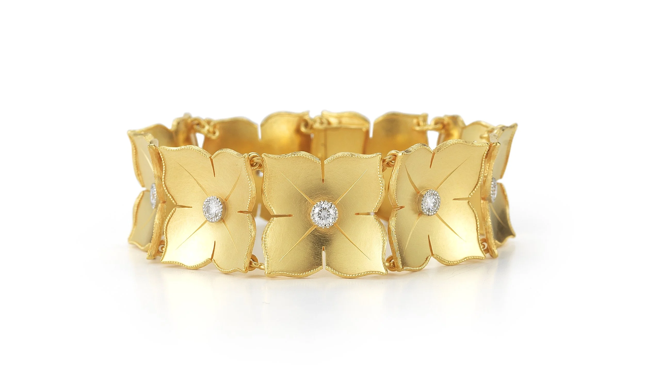 9163_A Diamond Quadrille Bracelet, YG.jpg