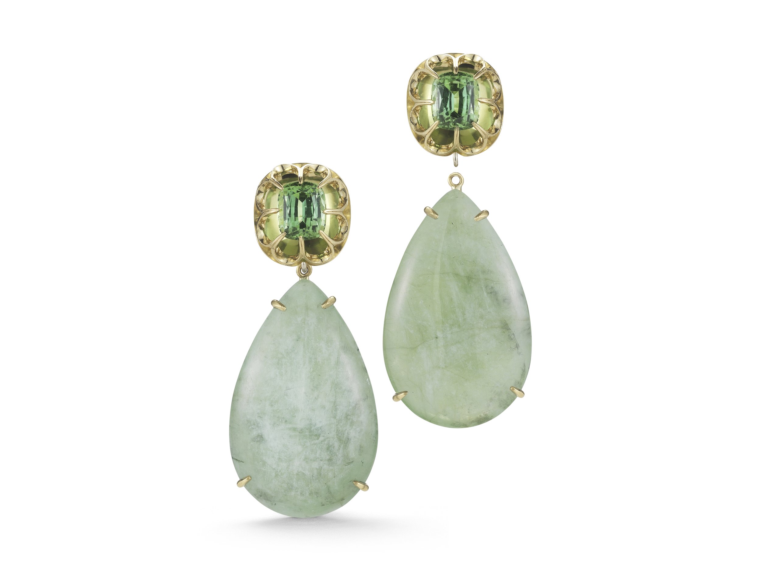 31293_B Emerald Tourmaline Rock Drop Earrings, YG.jpg