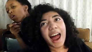 When your sister's verse is coming up!!!