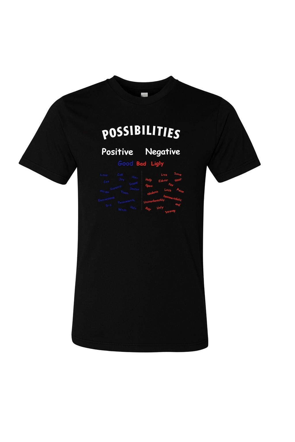 Possibilities T-Shirt
Black