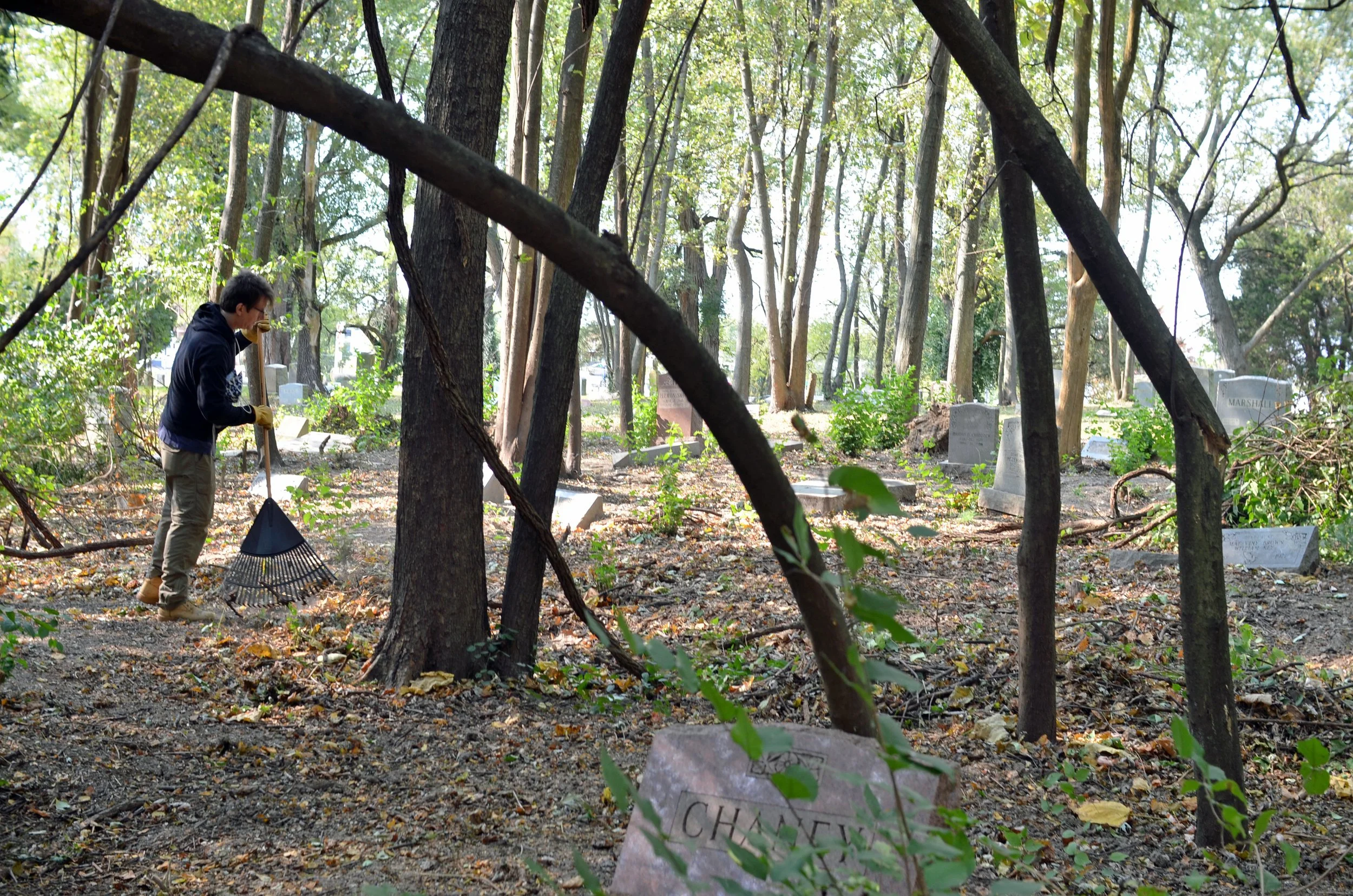 ASLAA Serves Washington Park Cemetery