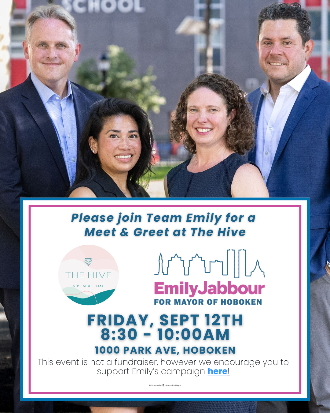 Community Coffee with Team Emily
