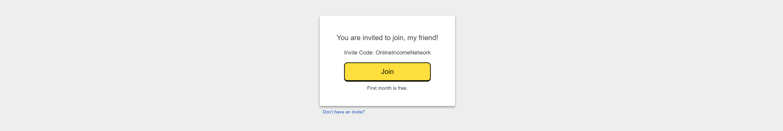 Morningfame invited