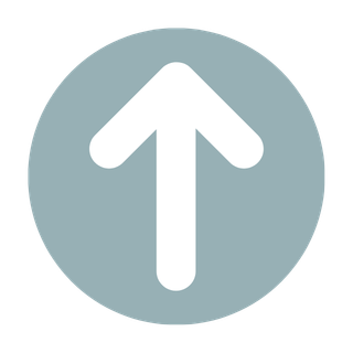 icon of a light blue circle with a white arrow pointing up in the center