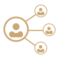 an icon for referrals