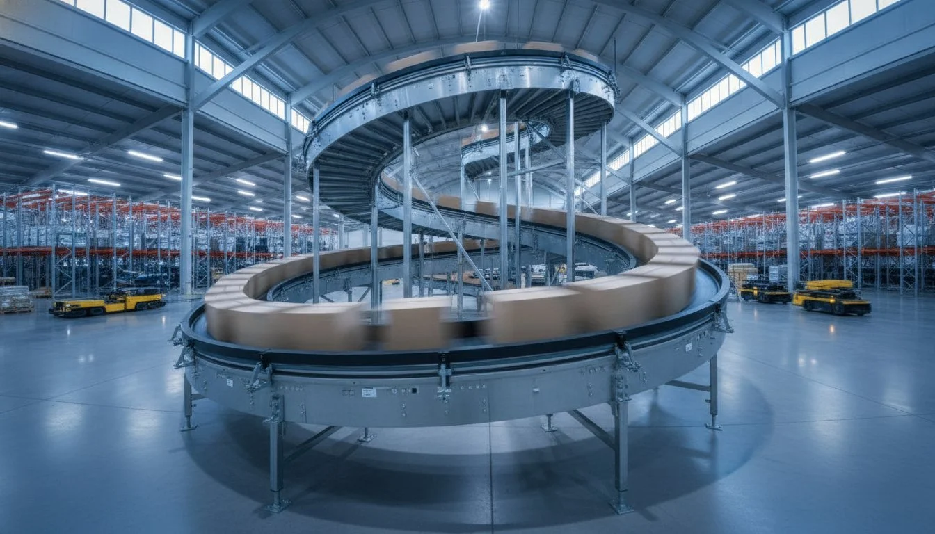 The Strategic Guide to Spiral Conveyor Systems in Modern Warehouse Automation